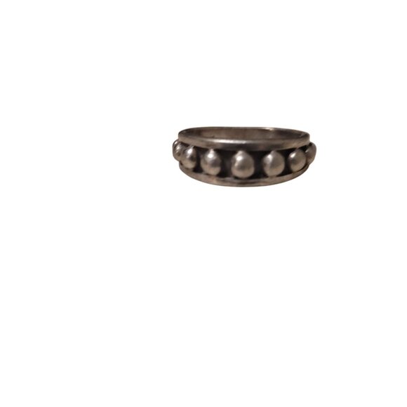 Silver Bobble Ring Size11 - Picture 1 of 2